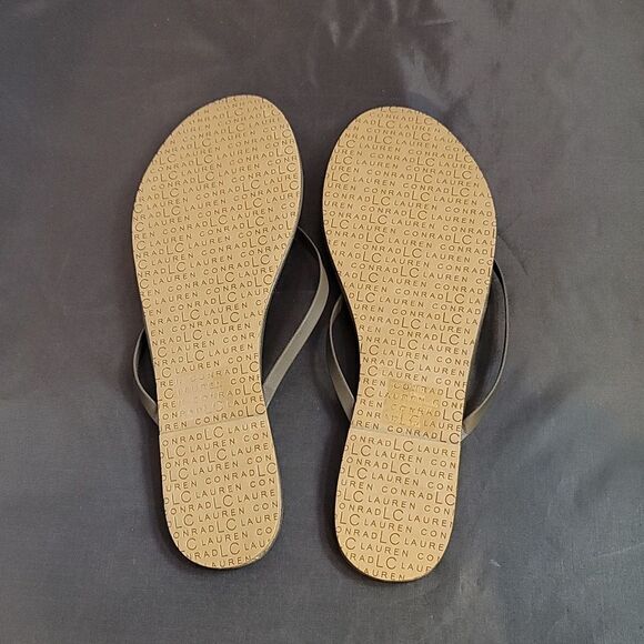 BRAND NEW LC LAUREN CONRAD HONEY WOMEN'S FLIP-FLOP SANDAL - Picture 9 of 10